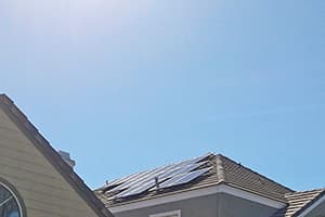 Photo of Dove Canyon Panasonic solar panel installation at the Horowitz residence