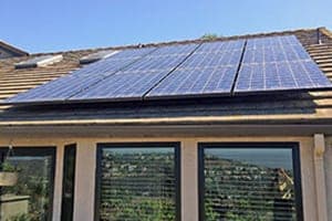 Photo of Callan solar panel installation in San Clemente