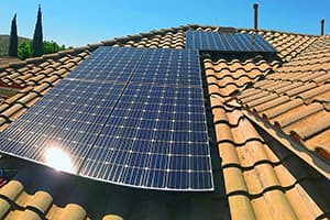 Photo of San Juan Capistrano Panasonic solar panel installation at the Deto residence