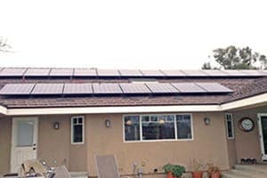 Photo of Giglio solar panel installation in Santa Ana