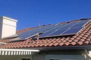 Photo of Lu solar panel installation in Yorba Linda