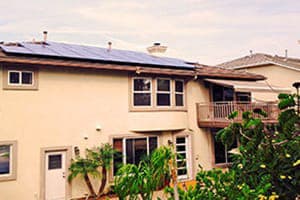 Photo of Chang solar panel installation in Yorba Linda