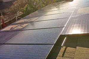 Photo of Asistin solar panel installation in Corona