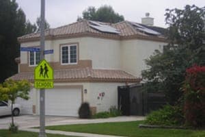 Photo of Kirsch solar panel installation in Corona