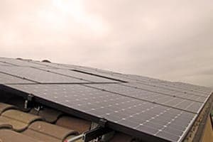 Photo of Hernandez solar panel installation in Corona