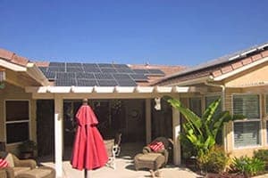 Photo of Hardy solar panel installation in Murrieta
