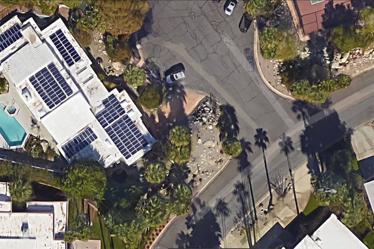 Photo of Palm Springs SunPower SPR-E19-320 - **SPECIAL OFFER** solar panel installation by Sullivan Solar Power at the Petricciani residence