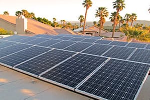 Photo of Grace-Beard solar panel installation in Cathedral City