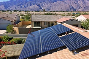 Photo of Sargent solar panel installation in Cathedral City