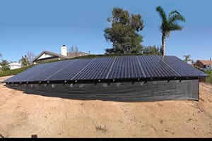Photo of Riverside Kyocera solar panel installation by Sullivan Solar Power at the Anderson residence