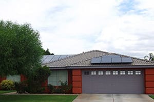 Photo of Kosciolek solar panel installation in Indio
