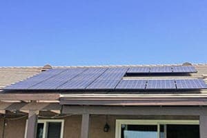 Photo of Duke solar panel installation in Rancho Cucamonga