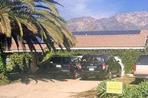 Photo of Phillips solar panel installation in Rancho Cucamonga
