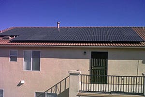 Photo of McNeal solar panel installation in Eastvale