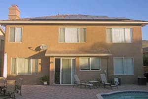 Photo of Mitchell solar panel installation in Chino Hills