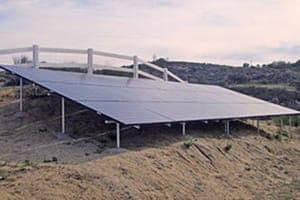 Photo of Johnson solar panel installation in Temecula