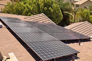 Photo of Pursley solar panel installation in Temecula