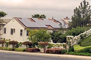 Photo of Wallace solar panel installation in Temecula