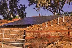 Photo of Sanders solar panel installation in Temecula