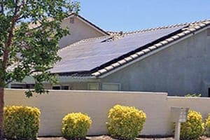 Photo of Beggs solar panel installation in Temecula