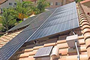 Photo of Konn solar panel installation in Temecula