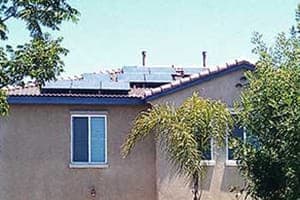 Photo of Garing solar panel installation in Temecula