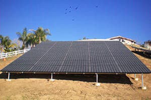 Photo of Lis solar panel installation in Temecula
