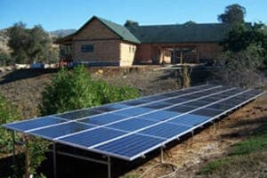 Photo of Smith solar panel installation in Alpine