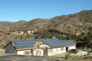 Photo of Bauer solar panel installation in Alpine