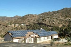 Photo of Bauer solar panel installation in Alpine