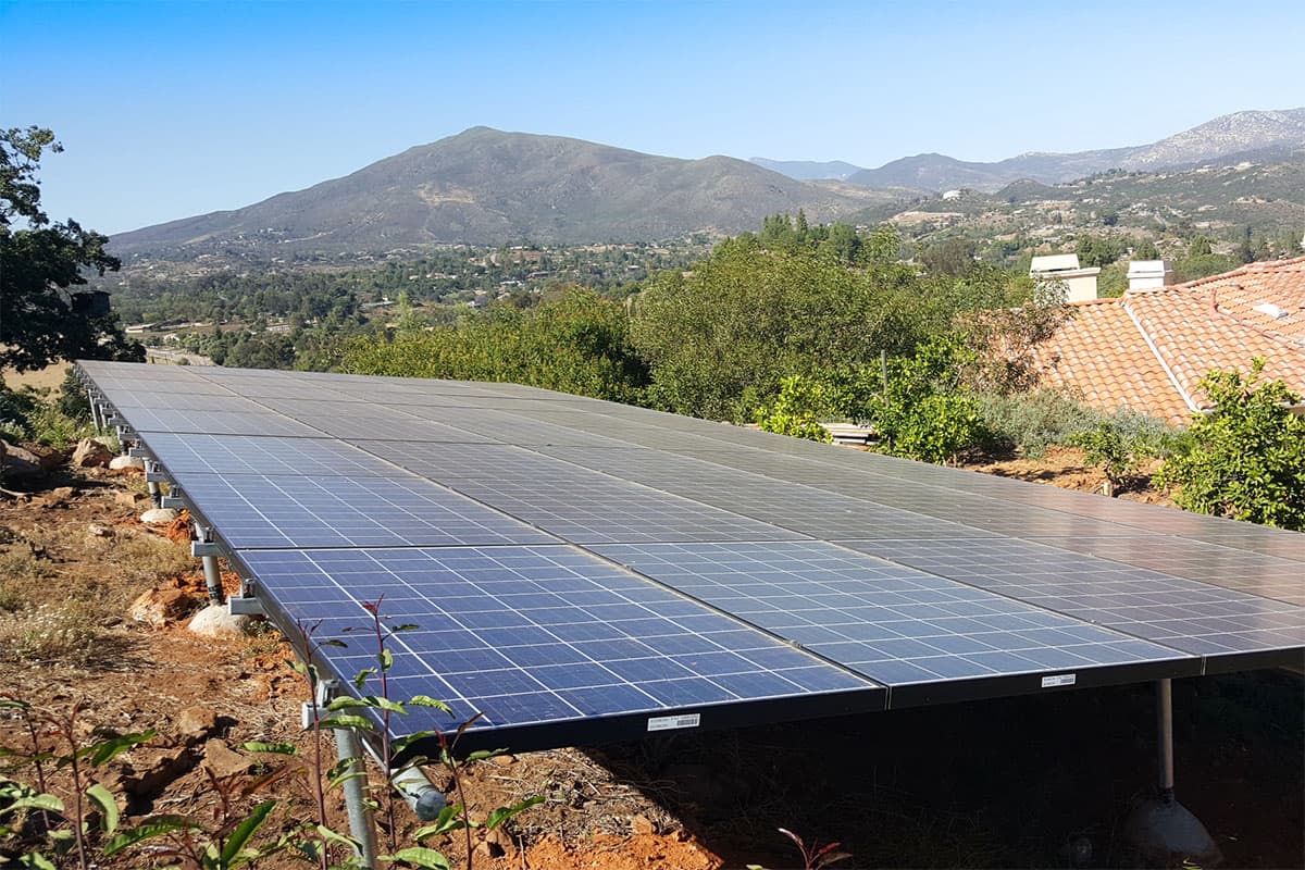 Photo of Alpine Kyocera KU270-6MCA solar panel installation by Sullivan Solar Power at the Grunbaum residence
