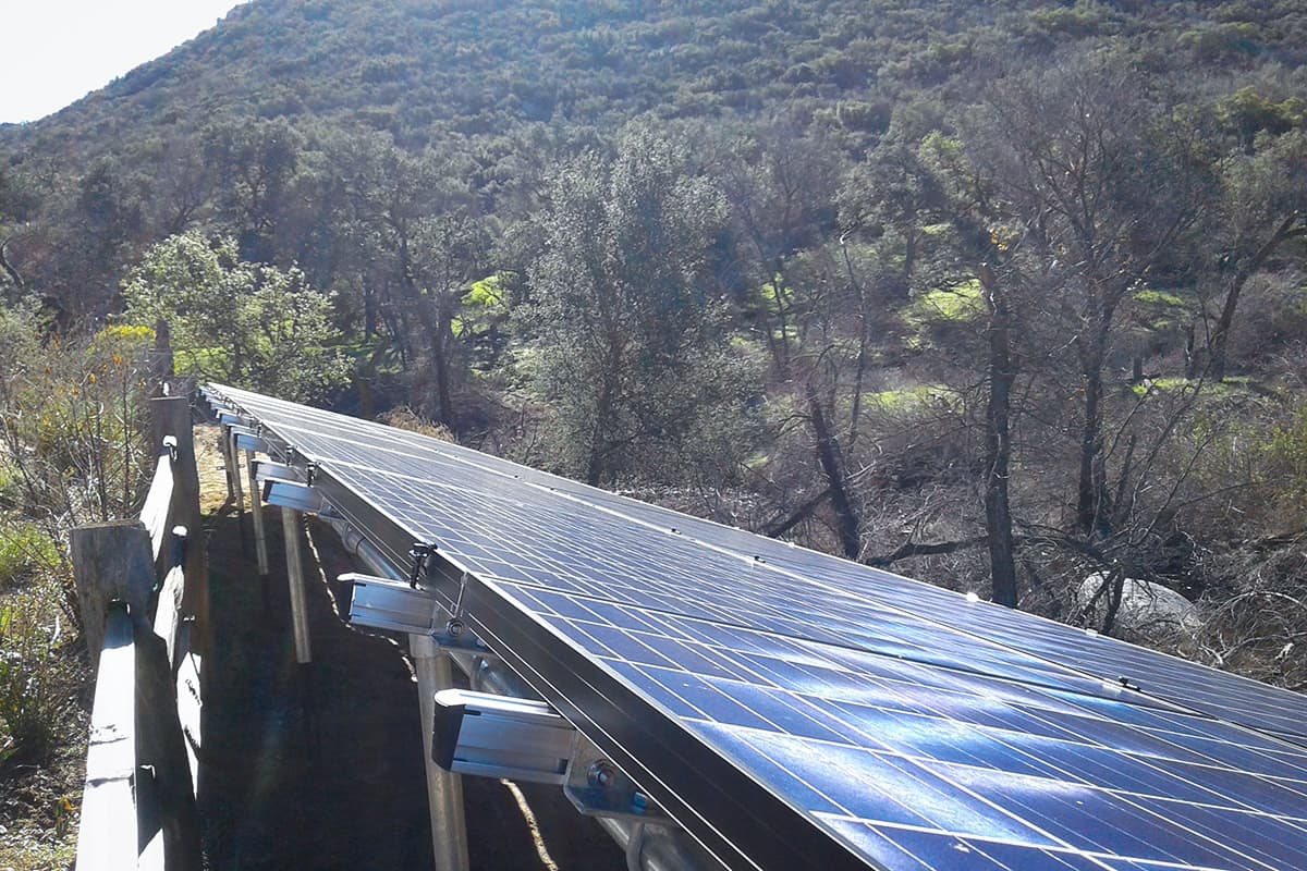 Photo of Alpine Kyocera KU270-6MCA solar panel installation by Sullivan Solar Power at the Jander residence