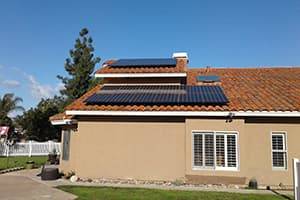 Photo of Alpine Kyocera KU270-6MCA solar panel installation by Sullivan Solar Power at the Justice residence