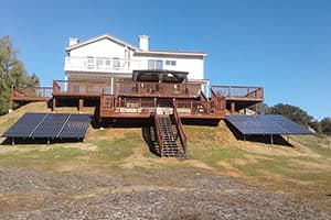 Photo of Alpine Kyocera KU270-6MCA solar panel installation by Sullivan Solar Power at the Kramer residence
