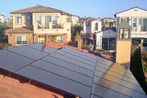 Photo of Frazer solar panel installation in Carlsbad