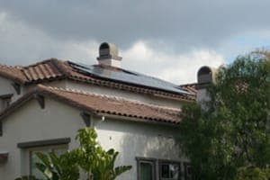 Photo of Finnerty solar panel installation in San Diego