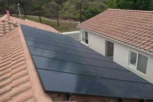 Photo of Hall solar panel installation in San Diego