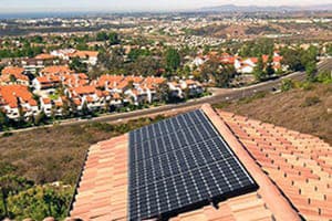 Photo of Jackson solar panel installation in Carlsbad