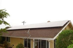 Photo of Menger solar panel installation in Carlsbad