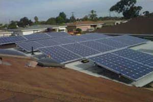 Photo of Theriault solar panel installation in Chula Vista
