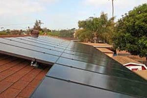 Photo of Keefer solar panel installation in Chula Vista