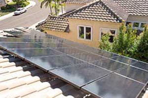Photo of Howlett solar panel installation in San Diego
