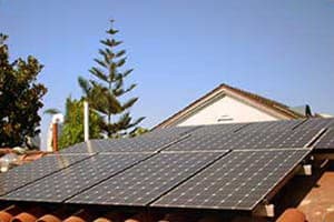 Photo of Bennett solar panel installation in Coronado
