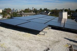 Photo of Bartsch solar panel installation in Coronado