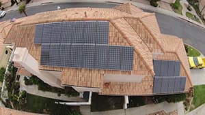 Photo of Boomer solar panel installation in Coronado