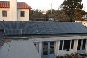 Photo of Cahill solar panel installation in San Diego