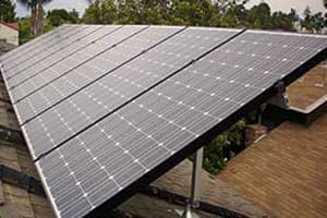 Photo of Udell solar panel installation in Coronado