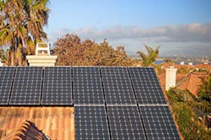 Photo of Wilfong solar panel installation in Coronado