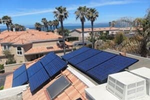 Photo of Fernandez solar panel installation in Coronado