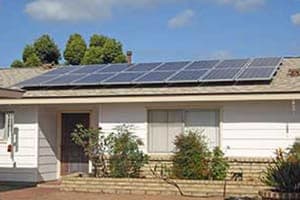 Photo of Heine solar panel installation in San Diego